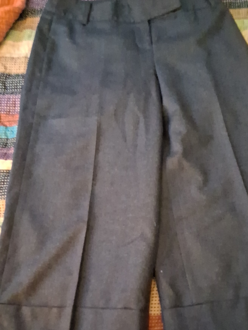 LOFT WomensCharcoal Dress Cspris - Pleated Front